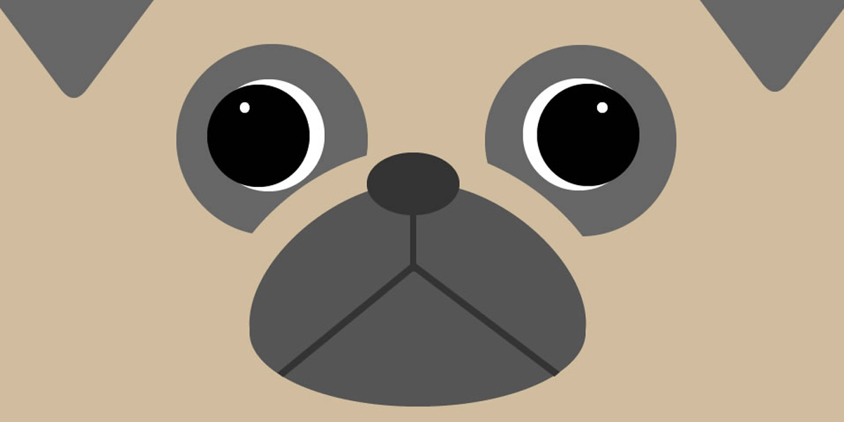 無料 フリー かわいいパグのイラスト画像をgetできるサイトまとめ パグーグル ブサカワ犬 鼻ぺちゃ犬情報サイト